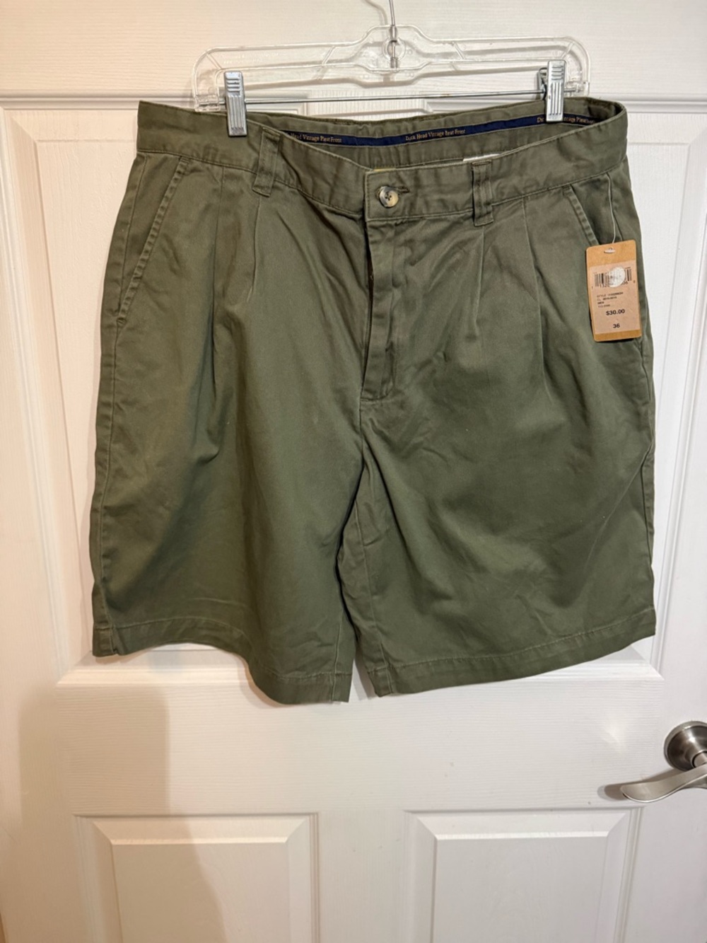 Duck Head Men's Olive Green Shorts